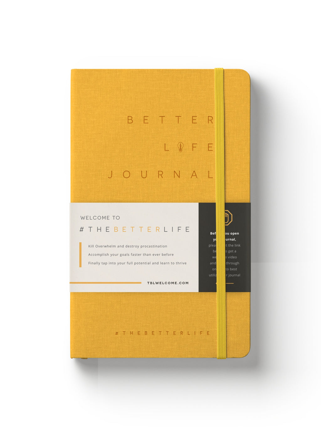 The Better Life Journal (Gold)