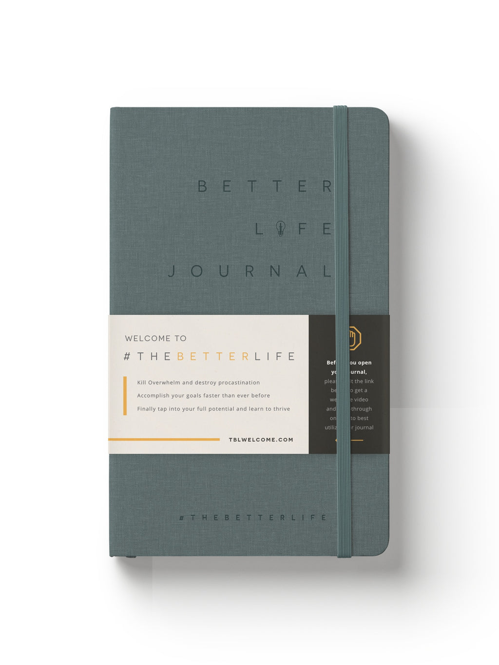The Better Life Journal (Grey)